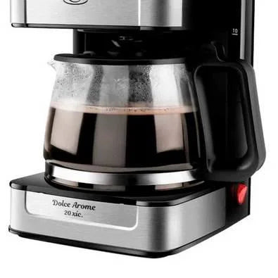 Cafeteira Elétrica 127v Preto Inox 20 Xicaras Mondial C-43-20x-si