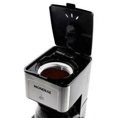 Cafeteira Elétrica 127v Preto Inox 20 Xicaras Mondial C-43-20x-si