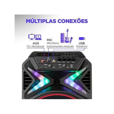 Caixa de Som Mondial CM-400 Bluetooth Portátil