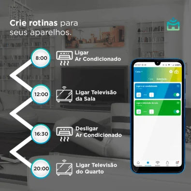 Kit Casa Conectada Lite Positivo, Inteligente