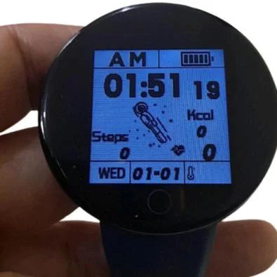 Relógio Redondo Smartwatch Bracelete Bluetooth D18