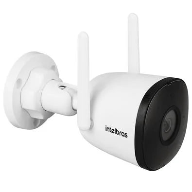 Câmera Externa Smart Intelbras iM5 SC, Wifi, Full HD, Alexa, Google Assistente, Visão Noturna, Branco